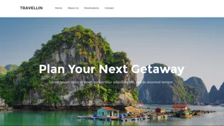 Website template 8 - HostBible site builder